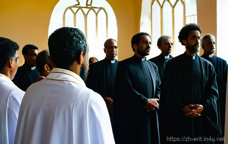 에리트레아의 장례 문화 - **Prompt:** "A touching image portraying the importance of shared food and connection during an Erit...