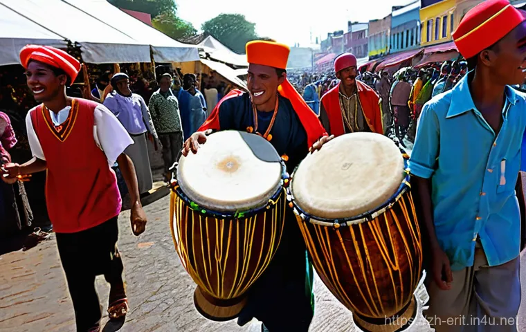 에리트레아 전통 악기 - **Prompt for Masinko:**
    "A young female Azmari musician, around 25 years old, with a focused and...