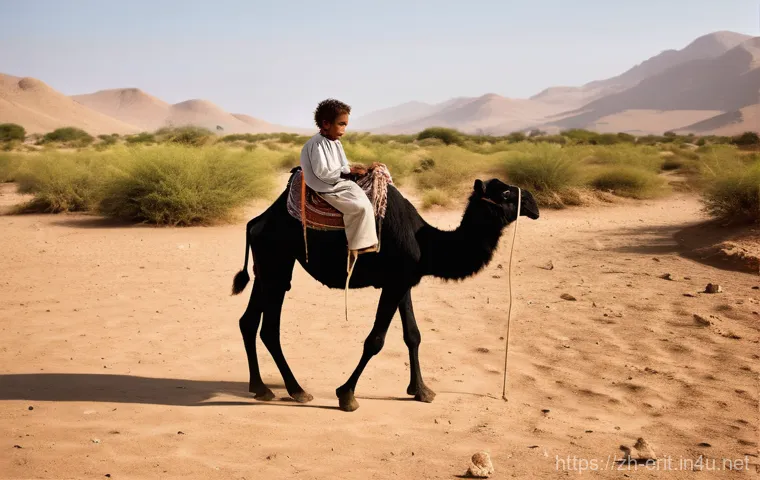 에리트레아 사막 생태계 - **Prompt:** An breathtaking underwater vista of a vibrant coral reef in the Eritrean Red Sea. Crysta...
